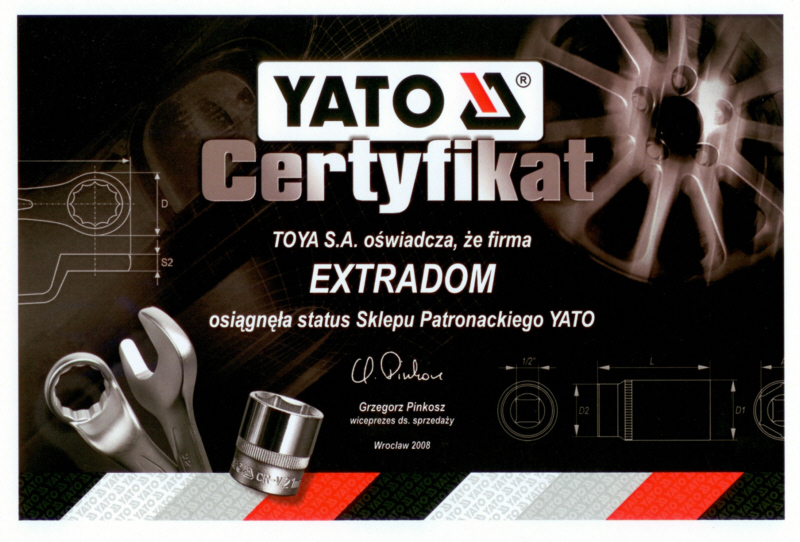 Extradom - sklep patronacki Yato