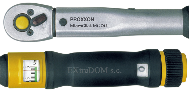 Proxxon Llave dinamométrica 1/4 MC30 (6 - 30 nm)