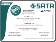 Certyfikat Sata - profesjonalne narzędzia ręczne