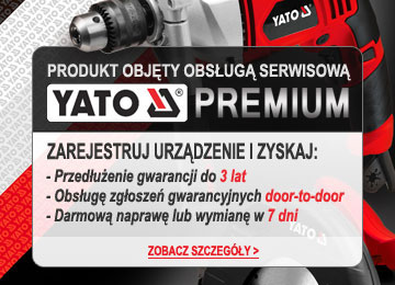 elektronarzędzia Yato - Serwis Premium